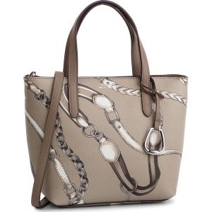 Torebka LAUREN RALPH LAUREN - Mini Tz Tote 431730284009 Lt Alpaca Sig Belting/Taupe. Torebki klasyczne marki Lauren Ralph Lauren. Za 689,00 zł.