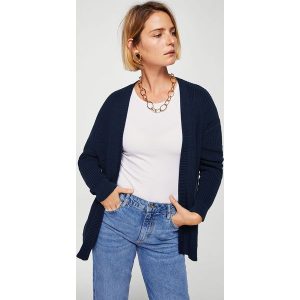 Mango - Sweter Genzo. Długie swetry marki Mango. W wyprzedaży za 59,90 zł.