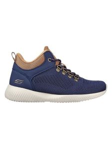 Skechers Sneakersy "Bobs squad" w kolorze granatowym rozmiar: 41. Niebieskie trampki Skechers, bez wzorów, z materiału, za kostkę, bez zapięcia. Za 176,95 zł.