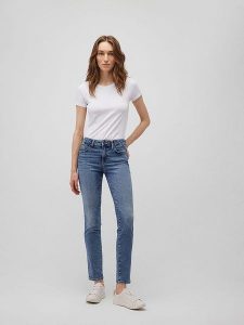 MAVI Dżinsy - Skinny fit - w kolorze niebieskim rozmiar: W27/L30. Niebieskie jeansy Mavi, bez wzorów. Za 138,45 zł.