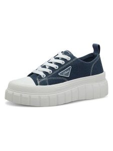 S.Oliver Sneakersy w kolorze granatowym rozmiar: 40. Niebieskie trampki s.Oliver, bez wzorów, bez zapięcia. Za 166,88 zł.