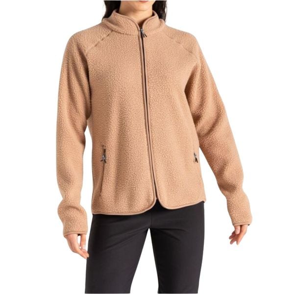 Bluza polarowa turystyczna damska Dare2b Excursion Fleece. Brązowe bluzy Dare 2b, bez wzorów, z polaru, bez kaptura. Za 187,00 zł.