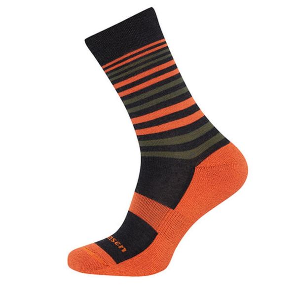 Skarpety trekkingowe Fjord Nansen Tour Merino. Brązowe skarpetki Fjord Nansen, bez wzorów. Za 50,99 zł.