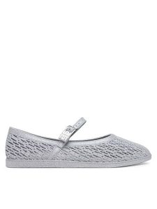 Melissa Baleriny Harper 37108 Srebrny. Szare balerinki Melissa, bez wzorów, z tworzywa sztucznego, bez obcasa, bez zapięcia. Za 269,99 zł.