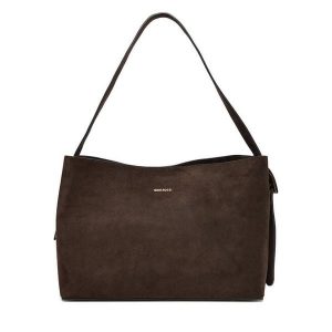 Torebka GINO ROSSI. Brązowe torebki klasyczne Gino Rossi, bez wzorów, bez dodatków. Za 289,99 zł.