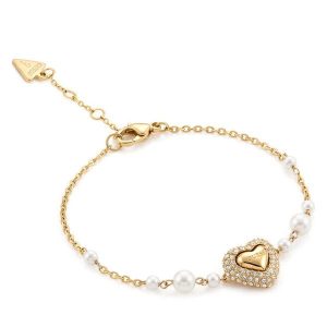 Bransoletka Guess. Żółte bransoletki Guess, złote. Za 231,99 zł.