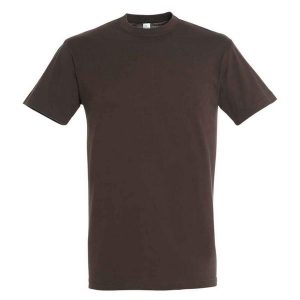 Koszulka Regent Dla Dorosłych Unisex. Brązowe bluzki SOL'S, s, bez wzorów, sportowe, bez kołnierzyka, bez ramiączek. Za 33,99 zł.