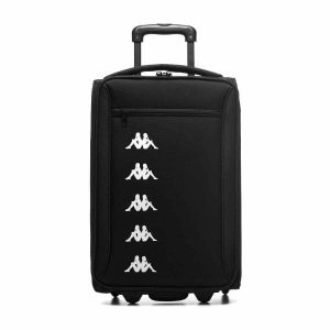Walizka Kappa SOCCER GALDA 55cm x 22cm x 35cm. Czarne walizki Kappa, bez wzorów. Za 556,50 zł.