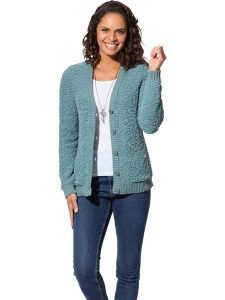 WITT WEIDEN Kardigan w kolorze turkusowym rozmiar: 38. Niebieskie kardigany WITT WEIDEN. Za 43,57 zł.