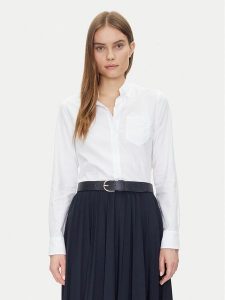 Gap Koszula 886912-02 Biały Regular Fit. Białe koszule GAP, s, bez wzorów, z bawełny, bez kołnierzyka, bez ramiączek. Za 129,99 zł.
