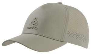 Czapka z daszkiem Odlo Performance Snapback Cap. Szare czapki ODLO, bez wzorów, z materiału, klasyczne. Za 135,72 zł.