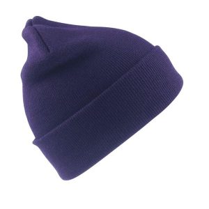 Wełniana Czapka Narciarska. Niebieskie czapki RESULT WINTER ESSENTIALS, bez wzorów, z wełny, sportowe. Za 36,99 zł.