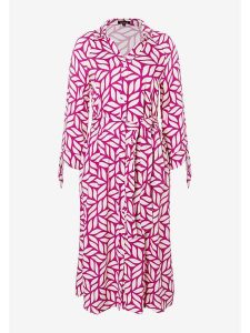 More & More Sukienka w kolorze różowo-białym rozmiar: 38. Białe sukienki More & More, bez wzorów, z wiskozy, bez kołnierzyka, bez ramiączek, midi. Za 164,02 zł.