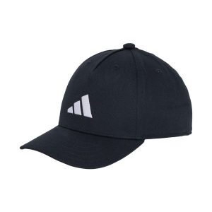 Czapka z daszkiem adidas czarna JD1328. Białe czapki ADIDAS, bez wzorów, sportowe. Za 49,00 zł.