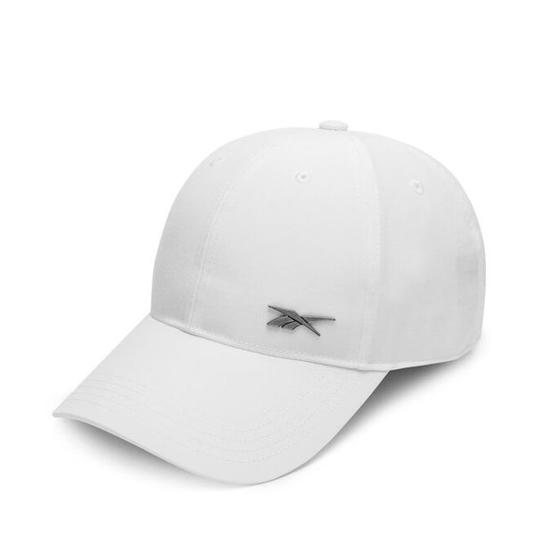 Czapka z daszkiem Reebok. Białe czapki Reebok, bez wzorów. Za 69,99 zł.