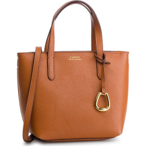 Torebka LAUREN RALPH LAUREN - Mini Tz Tote 431730284002 Tan/Orange. Torebki klasyczne marki Lauren Ralph Lauren. Za 649,00 zł.
