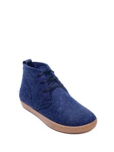 Comfortfusse Trzewiki "BlasWool" w kolorze granatowym rozmiar: 39. Niebieskie botki Comfortfüße, bez wzorów, z wełny, z okrągłym noskiem, bez obcasa, bez zapięcia. Za 241,56 zł.