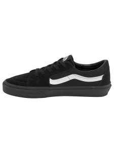 Vans Skórzane sneakersy w kolorze czarnym rozmiar: 44. Czarne trampki Vans, bez wzorów, za kostkę, bez zapięcia. Za 192,40 zł.