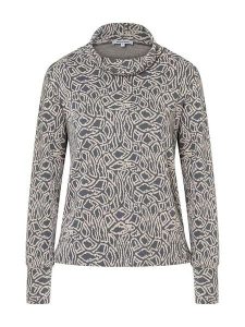 More & More Koszulka w kolorze szaro-kremowym rozmiar: 44. Szare bluzki More & More, bez wzorów, bez kołnierzyka, bez ramiączek. Za 144,24 zł.