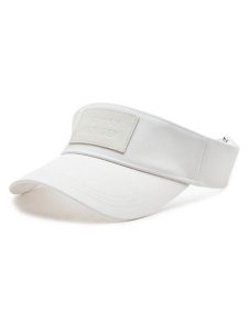 Tommy Hilfiger Daszek Tommy Coast Visor AW0AW14799 Biały. Białe rękawiczki TOMMY HILFIGER, bez wzorów, z bawełny. Za 129,99 zł.