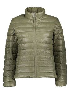 GAP Kurtka pikowana w kolorze khaki rozmiar: S. Brązowe kurtki GAP, s, bez wzorów, bez kaptura. Za 175,67 zł.