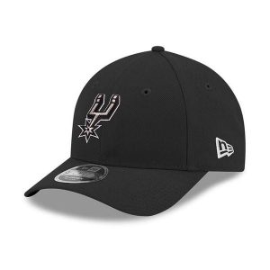 Czapka z daszkiem New Era 9FORTY NBA San Antonio Spurs Team M-Crown 60755485. Czarne czapki New Era, bez wzorów. Za 121,90 zł.