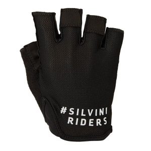 Silvini rękawiczki rowerowe UA2523 Varena – unisex, z odblaskami. Czarne rękawiczki SILVINI, bez wzorów. Za 119,99 zł.