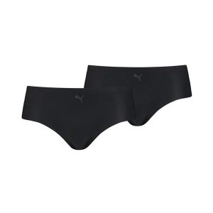 Zestaw 2 szt. Puma Sport Hipster Seamless w kolorze czarnym. Czarne komplety bielizny Puma, bez wzorów, z elastanu. Za 129,99 zł.