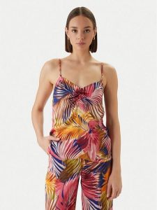 Morgan Top 261-OCHAU.F Kolorowy Regular Fit. Koszule Morgan, bez wzorów, z syntetyku, bez kołnierzyka, bez ramiączek. Za 199,99 zł.