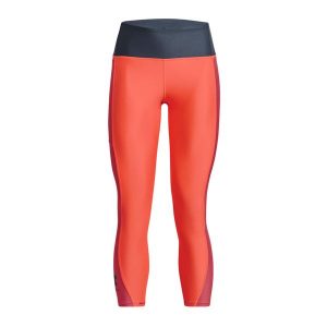 Legginsy fitness damskie Under Armour Blocked Ankle. Brązowe legginsy Under Armour, bez wzorów. Za 119,99 zł.