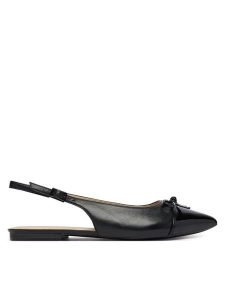 Caprice Baleriny 9-29401-46 Czarny. Czarne balerinki Caprice, bez wzorów, ze skóry, bez obcasa, bez zapięcia. Za 234,99 zł.