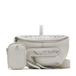 Saszetka nerka Steve Madden. Białe nerki i saszetki Steve Madden, bez wzorów. Za 319,99 zł.