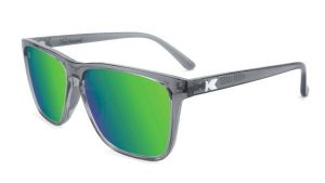 Okulary przeciwsłoneczne dla dorosłych - kategoria 3 z polaryzacją - Clear Grey. Szare okulary przeciwsłoneczne KNOCKAROUND. Za 190,40 zł.