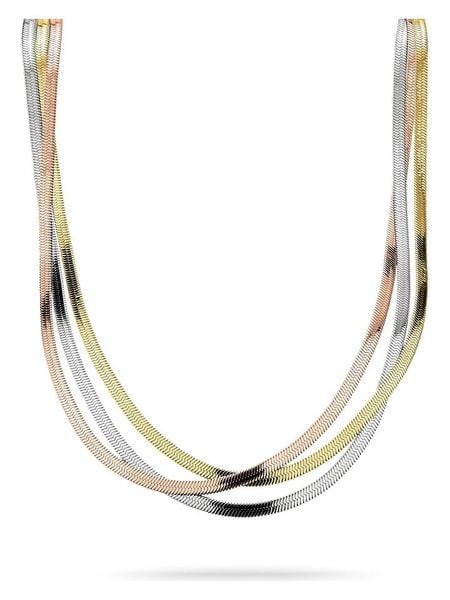 Liebeskind Naszyjnik - dł. 45 cm rozmiar: onesize. Szare naszyjniki Liebeskind, ze stali. Za 204,96 zł.