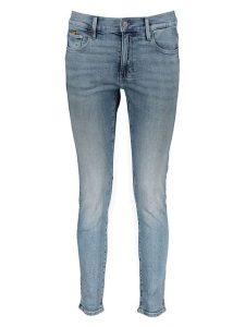 G-Star Dżinsy - Skinny fit - w kolorze błękitnym rozmiar: W24/L30. Niebieskie jeansy G-Star, z aplikacjami. Za 259,95 zł.