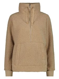 CMP Bluza polarowa w kolorze beżowym rozmiar: 34. Brązowe bluzy CMP, bez wzorów, z polaru, bez kaptura. Za 239,95 zł.