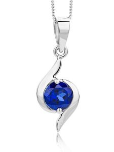 Revoni Złota zawieszka z kamieniem ozdobnym rozmiar: onesize. Niebieskie zawieszki Revoni, złote. Za 1 130,99 zł.