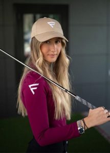Languagepl Czapka golfowa Merino – Regulowana, oddychająca, lekka, ochrona UV. Brązowe czapki FLAIRWAY GOLF, bez wzorów, z bawełny. Za 106,00 zł.