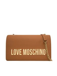 LOVE MOSCHINO Torebka JC4192PP1MKD0201 Brązowy. Brązowe torebki klasyczne LOVE MOSCHINO, bez wzorów, ze skóry, bez dodatków. Za 459,99 zł.