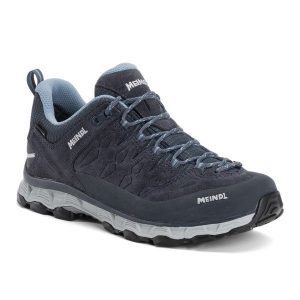 Buty trekkingowe damskie MEINDL Lite Trail Lady GTX, z membraną Gore-Tex. Niebieskie buty trekkingowe MEINDL, z gore-texu, bez zapięcia. Za 797,99 zł.