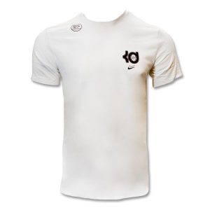 Koszulka Nike Kevin Durant Seasonal Logo Dri-FIT. Białe bluzki Nike, xl, bez wzorów, sportowe, bez kołnierzyka, bez ramiączek. Za 95,00 zł.