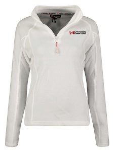 Canadian Peak Bluza polarowa "Tugeak" w kolorze białym rozmiar: XXL. Białe bluzy Canadian Peak, xxl, bez wzorów, z polaru, bez kaptura. Za 52,67 zł.