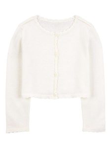 Carter's Kardigan w kolorze białym rozmiar: 104. Białe kardigany Carter's, z bawełny. Za 66,00 zł.
