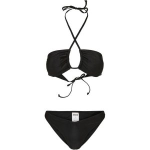 Bikini Damskie Hot V. Czarne bikini Urban Classics, bez wzorów. Za 121,99 zł.