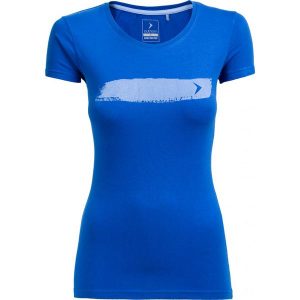 T-shirt damski TSD606 - kobalt - Outhorn. T-shirty marki Outhorn. W wyprzedaży za 24,99 zł.