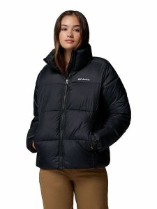 Columbia Kurtka zimowa "Puffect II" w kolorze czarnym rozmiar: XL. Czarne kurtki Columbia, na zimę, xl, bez wzorów, z puchu, bez kaptura. Za 249,95 zł.