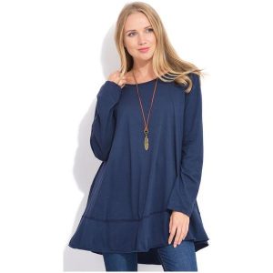 Fille Du Couturier Bluzka Damska Ginger 36 Ciemny Niebieski. Bluzki marki Fille Du Couturier. W wyprzedaży za 201,00 zł.