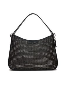 John Richmond Torebka RWP24099BO Czarny. Czarne torebki klasyczne JOHN RICHMOND, bez wzorów, ze skóry, bez dodatków. Za 389,99 zł.