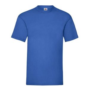 Koszulka Unisex Dla Dorosłych Valueweight. Niebieskie bluzki FRUIT OF THE LOOM, xl, bez wzorów, sportowe, bez kołnierzyka, bez ramiączek. Za 35,99 zł.