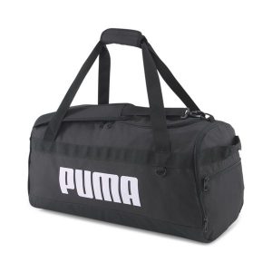 Torba sportowa Challenger M PUMA Black. Czarne torby podróżne i sportowe Puma, bez wzorów, z materiału. Za 149,00 zł.